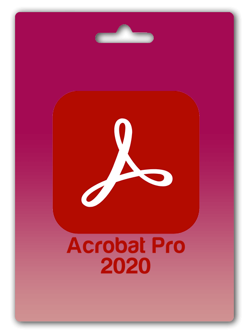 Adobe Acrobat Pro 2020 Lisans