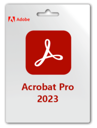Adobe Acrobat Pro 2023 Süresiz Lisans Key